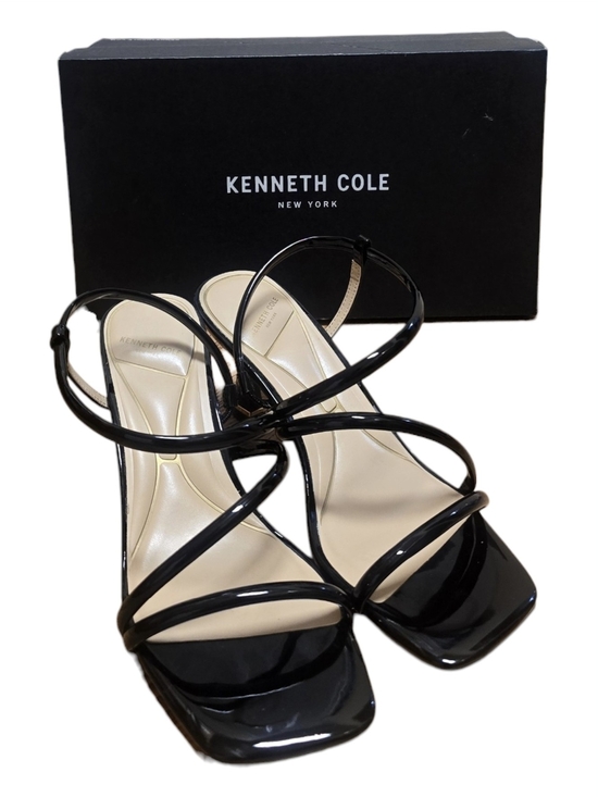 Kenneth Cole Shoes - Kenneth Cole New York Dreama Black Patent Strappy Sandal
